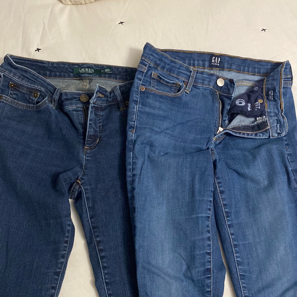 Lot size 4 skinny jeans
